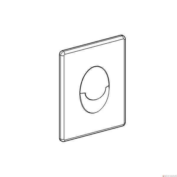PLAQUE CDE VERT. SKATE AIR BLC GROHE 38505SH0