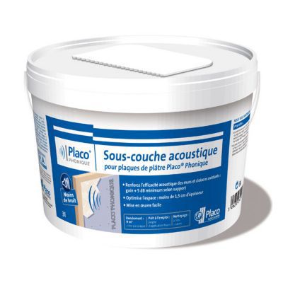 Sous couche acoustique Placo Phonique 3L