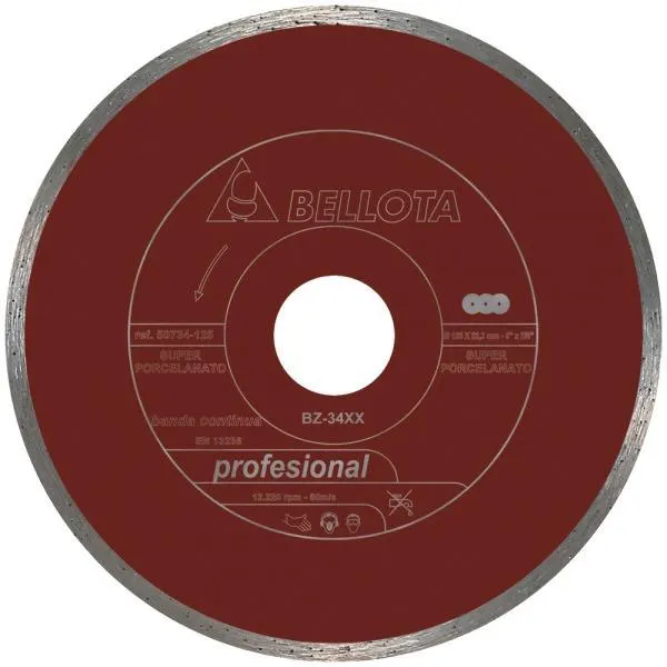 DISQUE PORCELAINE JANT.CONT.PRO 125 50734-125