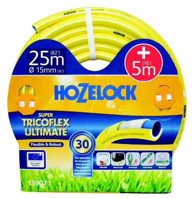 Tuyau Hozelock Super Tricoflex Ultimate 25 + 5 m
