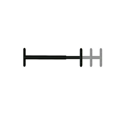 1 barreau télescopique de fenêtre, acier gris anthracite, Afbat, L.90 à 170 cm