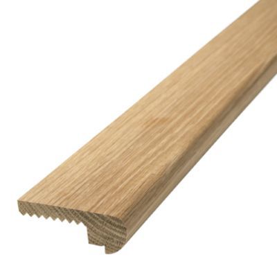 Nez de marche chêne à coller 26 x 68 mm L.2 m