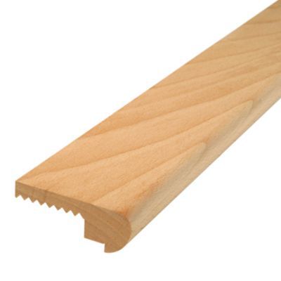 Nez de marche hêtre à coller 26 x 68 mm L.2 m