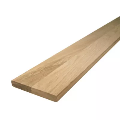 Planche rabotée en chêne 15 x 2 cm L.2,20 m