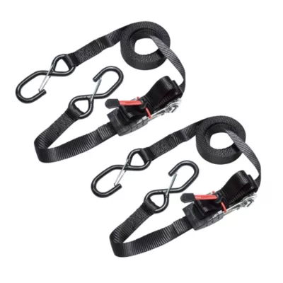 2 sangles à cliquet avec crochets S Master Lock