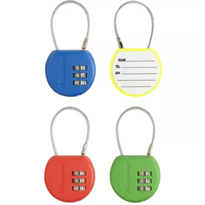 Cadenas porte-adresse Master Lock 42 mm