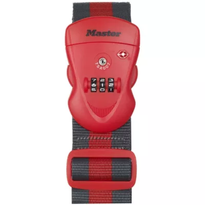 Sangle pour bagages à combinaison TSA 2 m Master Lock