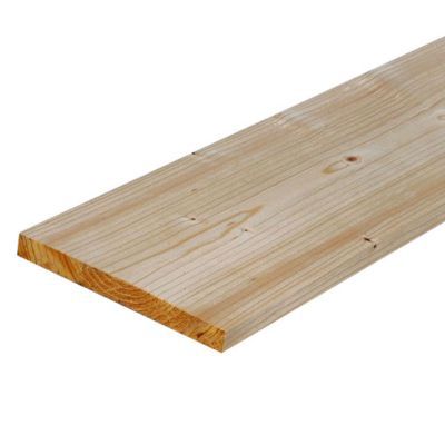 Planche rabotée en sapin 190 x 19 mm L.2,4m