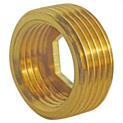 Réduction laiton mâle 15/21 (1/2") femelle 12/17 (3/8")