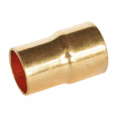Image principale de Manchon à souder réduit pour tube cuivre mâle Ø16 femelle Ø14, lot de 2