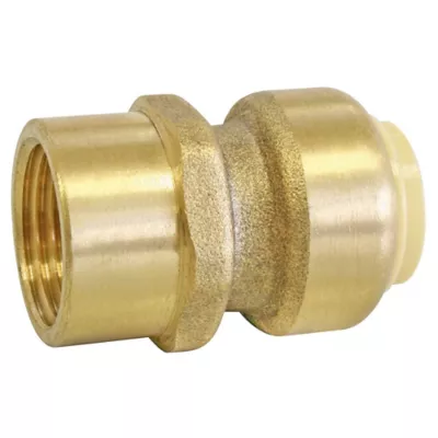 Raccord femelle à clipser pour tube cuivre ou PER Ø12 - Femelle 12/17 (3/8')