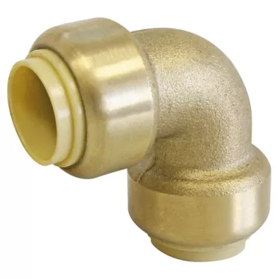 Image principale de Coude égal à clipser pour tube cuivre ou PER ou Multicouche Ø16