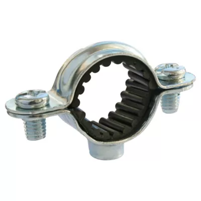 Image principale de Collier de fixation simple isophonique pour tube Ø14 mm, lot de 10