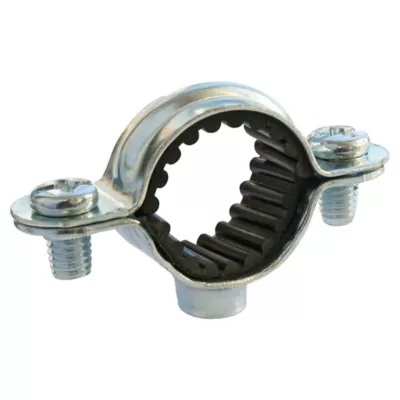 Image principale de Collier de fixation simple isophonique pour tube Ø20 mm, lot de 5