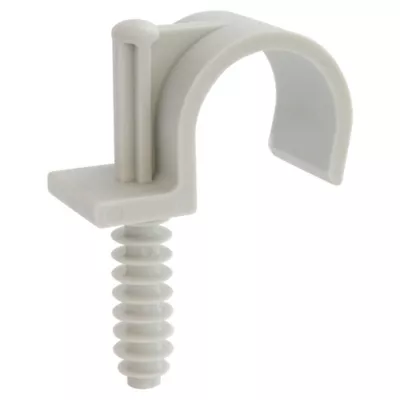 Image principale de Collier de fixation simple pour tube ou gaine Ø25 mm, lot de 15