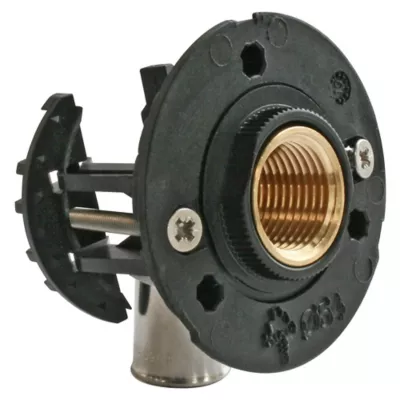 Image principale de Fixation pour robinetterie Machine à laver pour PER Ø16 raccord à sertir sortie femelle 15/21 (1/2")