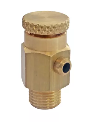 Image principale de Purgeur d'air à volant M5/10 (1/8") pour radiateur Somatherm for you