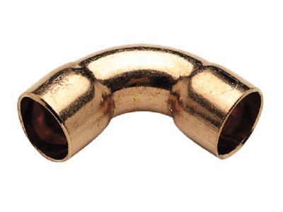 Raccord cuivre coudé Femelle Femelle 28 mm