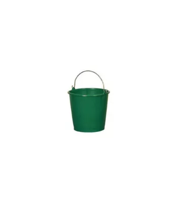 Seau en plastique rural vert ø28 cm 10L