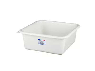 Bassine cuvette carrée 5.5L coloris sable