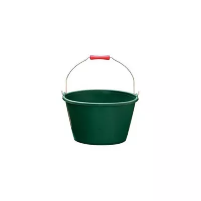 Seau à veau en plastique vert ø38 cm 16L