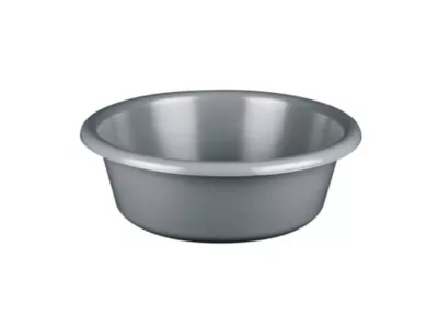 Bassine cuvette ronde 6.5L coloris gris charbon