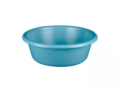 Bassine cuvette ronde 6.5L coloris bleu