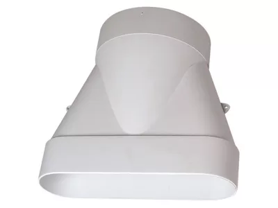 Raccord droit 200 x 60 pour gaine Aldes ø125 mm