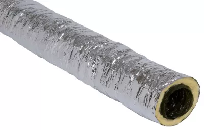 Image principale de Gaine en PVC souple isolée Aldes 25mm, ø80 mm x 6 m