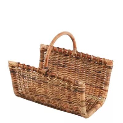 Panier à bûches en rotin Dixneuf Mano