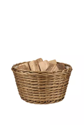 Panier à bûches en osier Dixneuf max 15kg