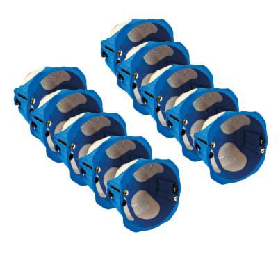 Lot de 10 boites d'encastrement étanche à l'air