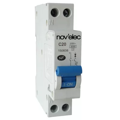 Disjoncteur Nov'Elec 20 Ampères
