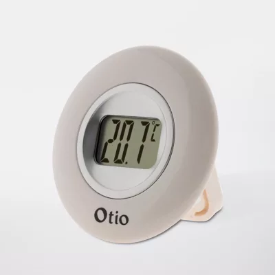 Thermomètre digital intérieur Otio blanc