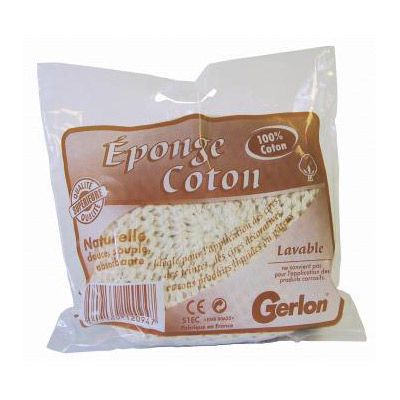 Éponge en coton Ø 120mm