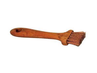 Pinceau brosse bronze décapage et décrassage doux bois et métaux tendres Gerlon