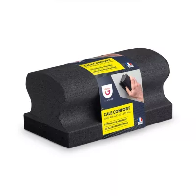 Cale érgonomique confort pour abrasifs 70 x 125 mm