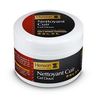 Gel nettoyant doux pour cuirs Henson & Co 200ml