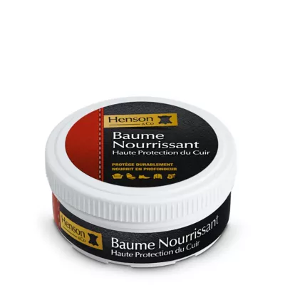 Baume nourrissant haute protection cuir Henson & Co 210 ml