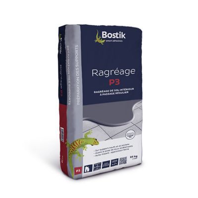 Ragréage sol en poudre 25 kg BOSTIK