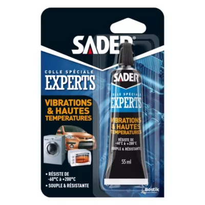 Colle Sader Vibrations et Hautes Températures Tube 55 ml