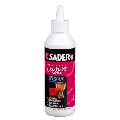 Colle spéciale tissus SADER 250 ml
