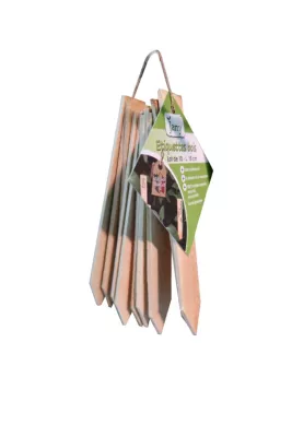 Étiquette à planter vendue par 10 en bois 15 cm Jany France