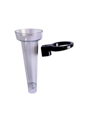 Pluviomètre avec support Jany France 20 cm