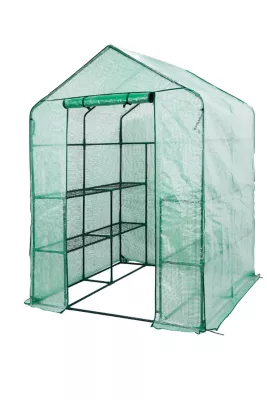 Serre de jardin et balcon 2m² 4 étages l.143 x L.143 x H.195 cm Jany France