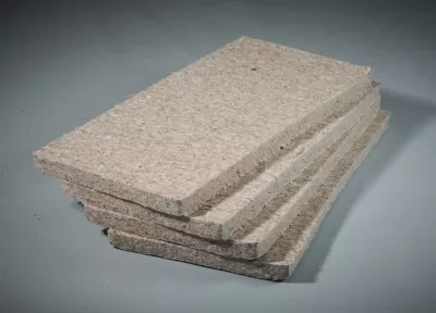 Panneau isolant en fibres végétales et recyclées Knauf Thermasoft Natura - 0,6 x 1,25 m ép.100 mm R.2,6 m²K/W