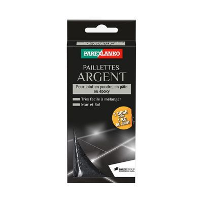 Paillettes joints 30g argent Parexlanko