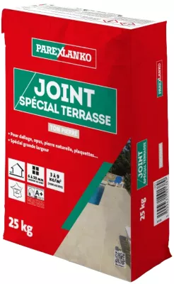 Joint spécial terrasse ton pierre Parexlanko 25 kg