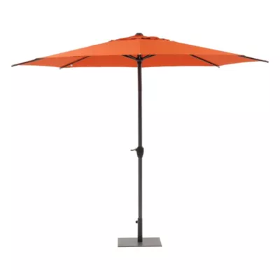 Parasol droit Loompa H.2,50m coloris ambre Hespéride l.300 x L.300 cm