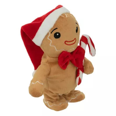 Automate de noël peluche pain d'épice H.20cm Feeric Light & Christmas